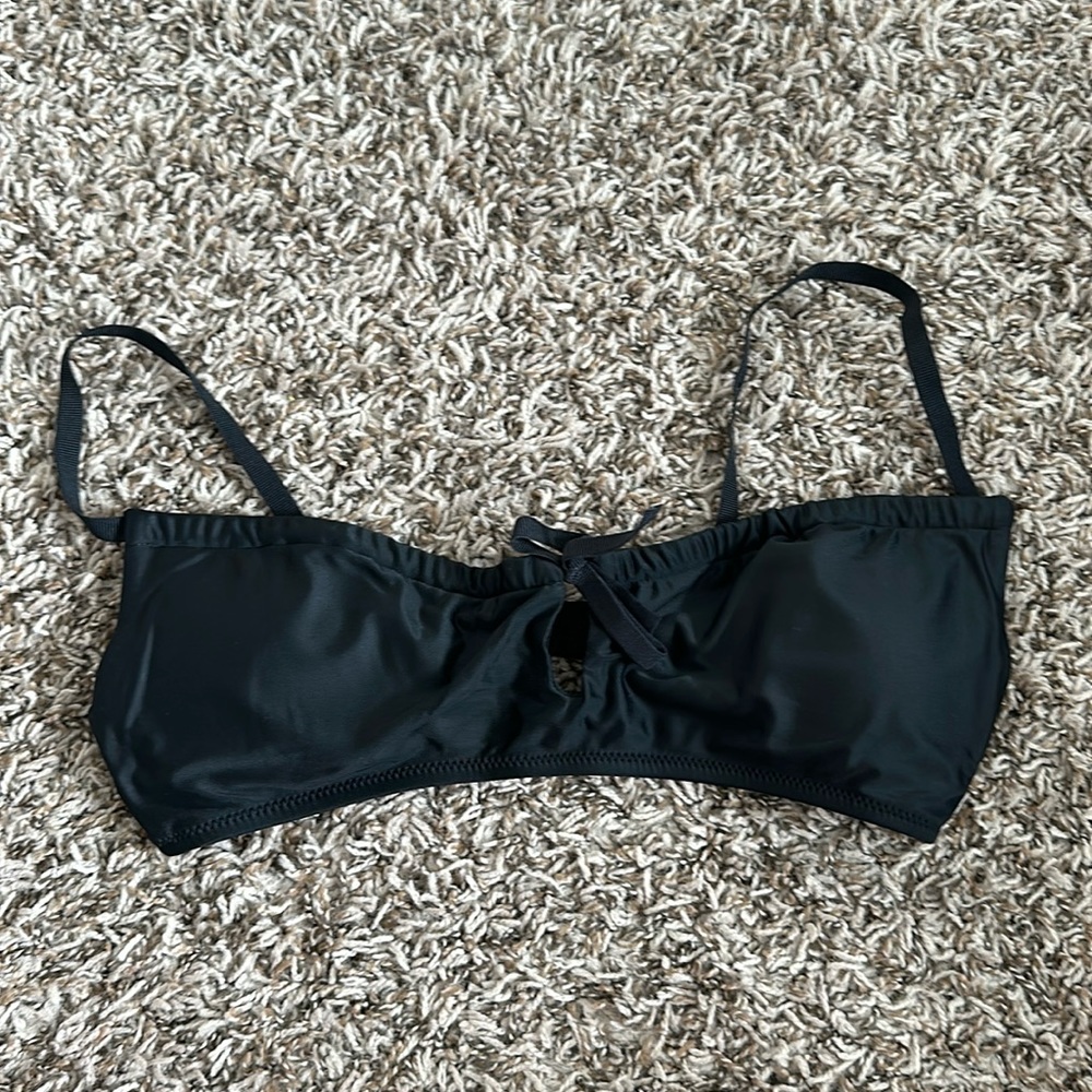 Like New Aerie Black Bikini Top S
